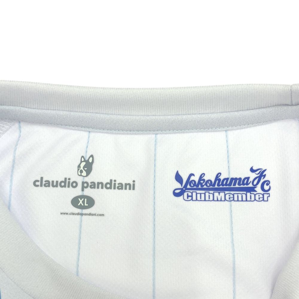 未使用 claudio pandiani クラウディオパンディアーニ 横浜FC 2021 アウェイ 半袖レプリカユニフォーム XL ポリエステル Jリーグ サッカージャンキー スポーツ メンズ HU1271A83 未使用 claudio pandiani クラウディオパンディアーニ 横浜FC