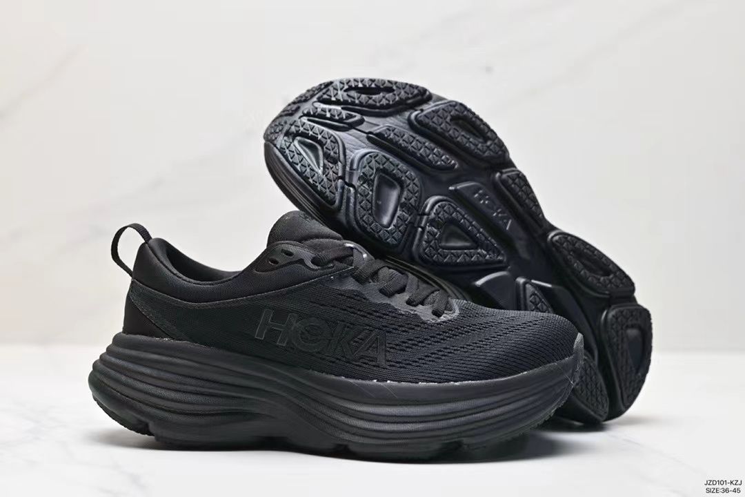 新品未使用】ホカオネオネ ボンダイ8 23.5 すっ飛ば ブラック BBLC