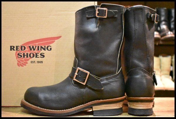 レッドウィング 9085 エンジニアredwing 2268 HOPESMORE 6D 箱付 良品 14年】レッドウィング 9085 エンジニア 黒 ブラック