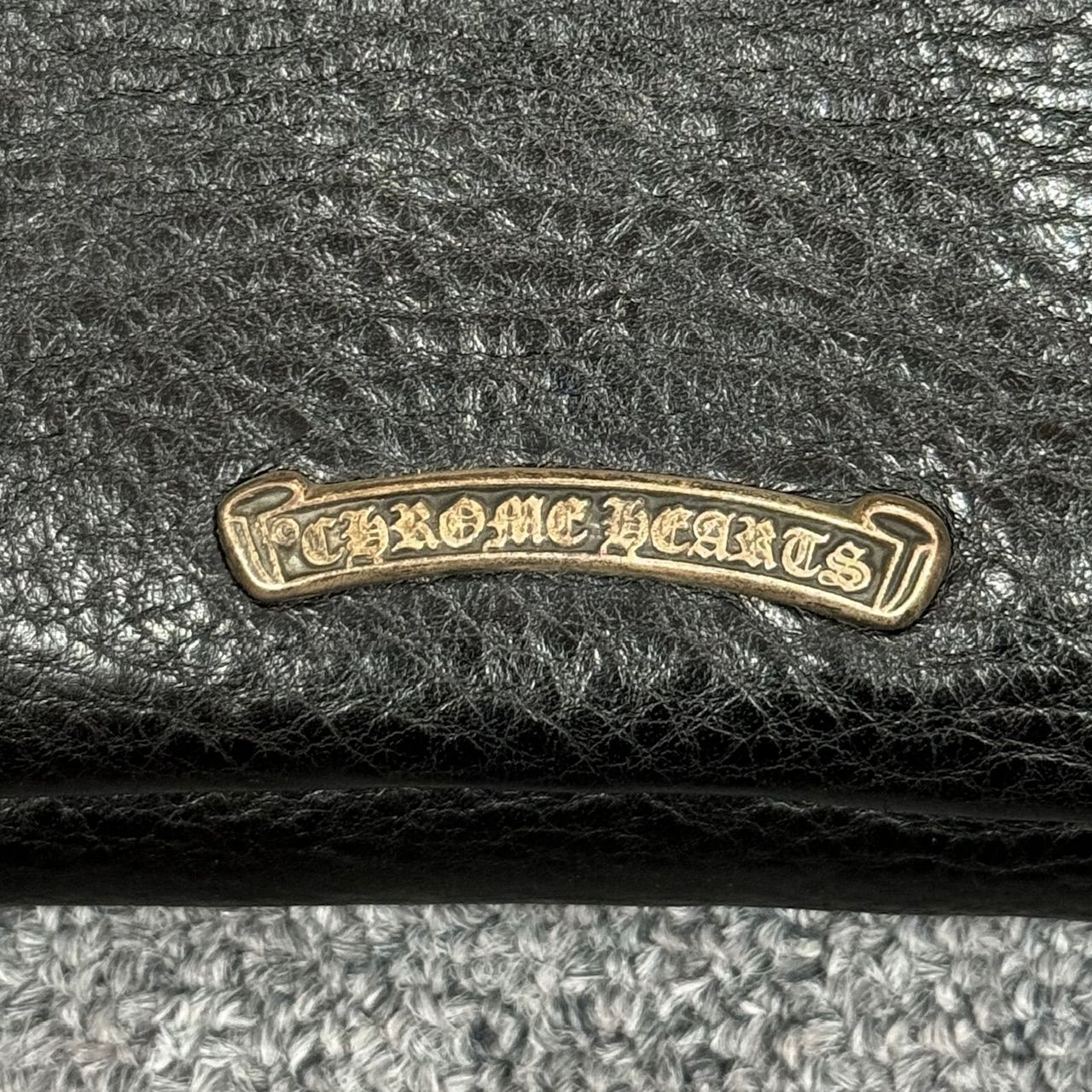 CHROME HEARTS BIG SPOON ビッグスプーン レザー ウォレット 財布
