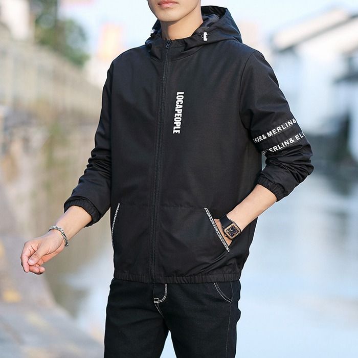 MOUNTAIN HARD WEAR フード付きウィンドブレーカー S ブラック MOUNTAIN HARD WEAR フード付きウィンドブレーカー S ブラック