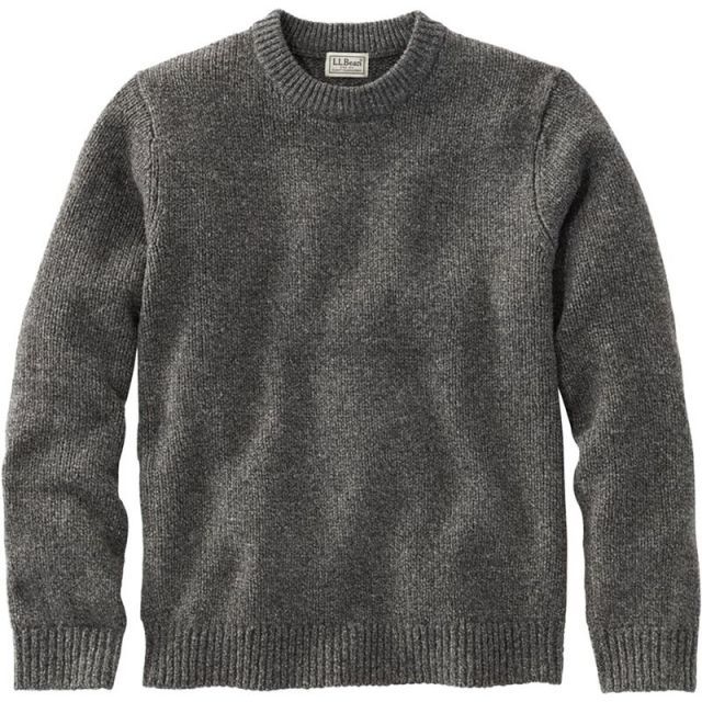 送料無料 エルエルビーン メンズ ニット セーター アウター Bean s Classic Raggwool Regular Crew Sweater - Men s Charcoal
