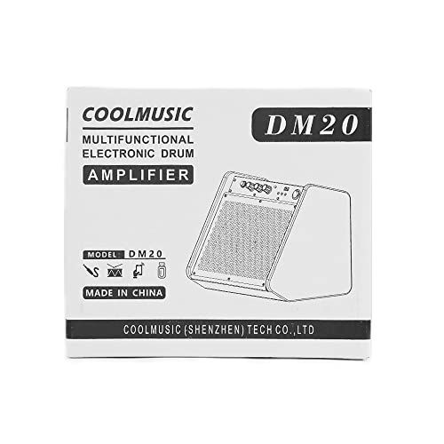 Coolmusic DM20 20W BT パーソナルモニターアンプ電気ドラムアンプ