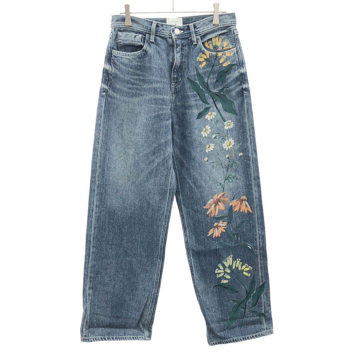 JOURNAL STANDARD ジャーナルスタンダード 22AW TOLIGHT フラワープリントデニムパンツ 22030410005830 インディゴ 36