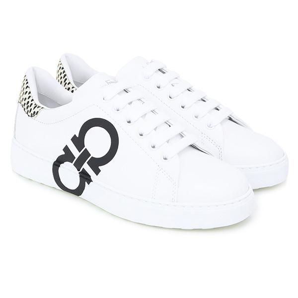 【新品 未使用品】サルヴァトーレフェラガモ レディース スニーカー ホワイト Salvatore Ferragamo / サルヴァトーレ フェラガモ】レディース