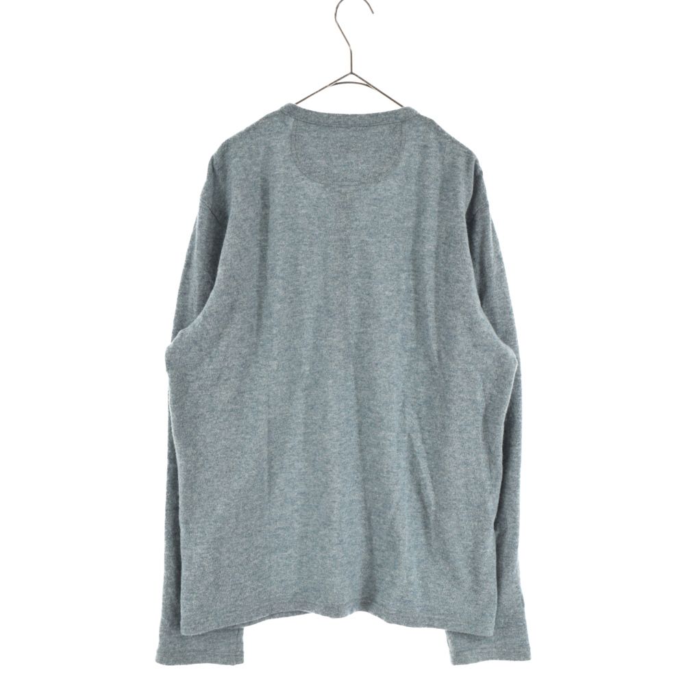 kapital キャピタル　ニットブルゾン　ウール KAPITAL (キャピタル) ウール ヘンリーネック ニット 長袖