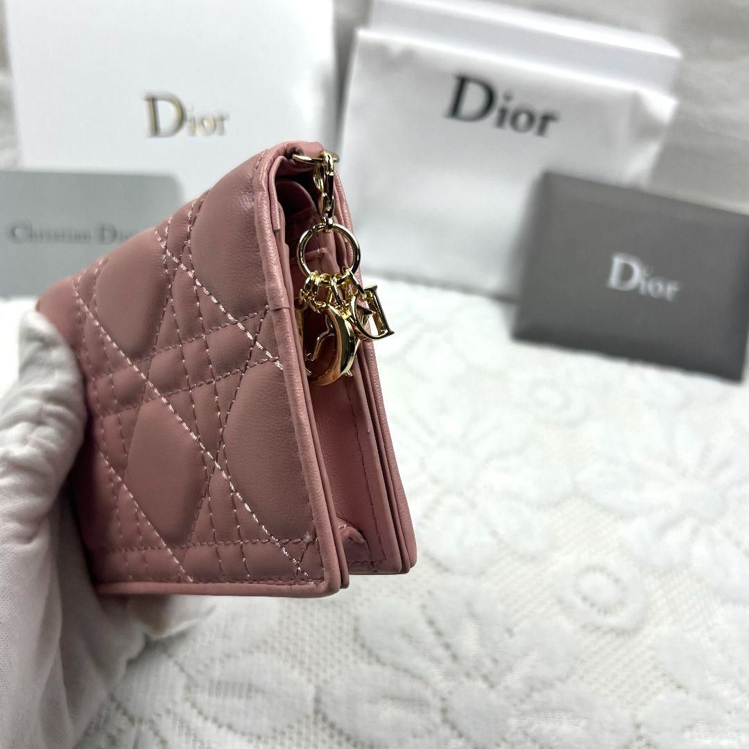 極美品 ディオール DIOR 折り財布 - メルカリ