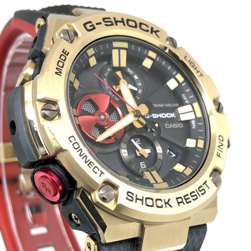 G-SHOCK Bluetooth ハイソーラー ゴールド 楽天市場】g-shock bluetooth（文字盤カラーゴールド）の通販