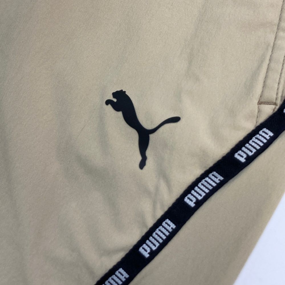 サイズ：L PUMA GOLF プーマゴルフ ハーフパンツ ベージュ系