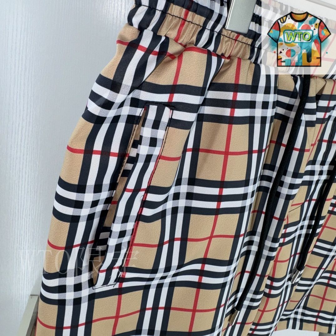 今日特価】Burberry 夏季新品 最新款ビーチパンツ-2 - メルカリ
