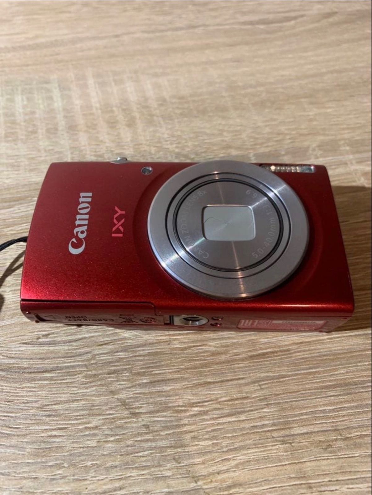 5307 Canon IXY レッド 200 デジカメ Canon製 コンパクトデジタル