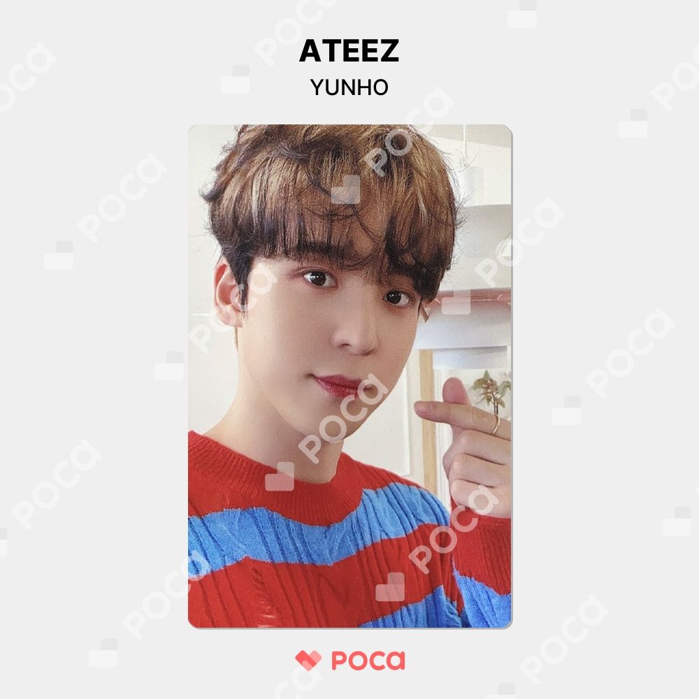 ATEEZ ユノ トレカ ATEEZ X EVERLINE POP-UP STORE ATINY