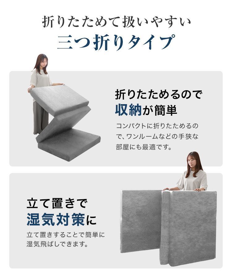 クイーン マットレス 高反発 マットレス 折りたたみ 190N 厚10cm 高反発マットレス 三つ折り 3つ折り 高反発マット ベッドマットレス ベッドマット 敷布団 敷き布団 マット 硬め NEXPOTALLINN_EU