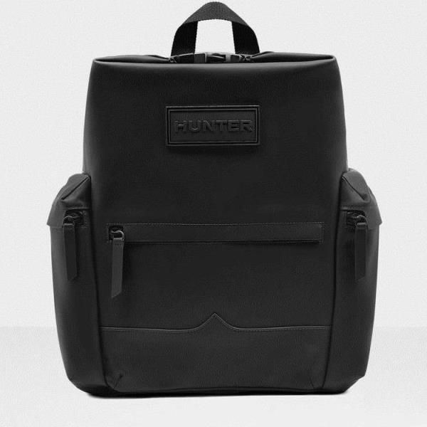 リュック 鞄 かばん リュックサック バッグ バックパック ザック ハンター UBB2025LRS-BLK ORG TOPCLIP BACKPACK - RUB LTH BLACK HUN10529771 ハンター 14CD
