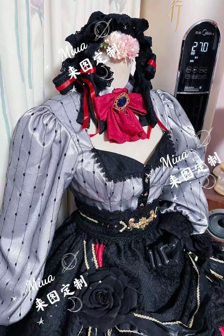 特製 Vtuber にじさんじ 葛葉 サーニャ 女体化 貴族版 コスプレ