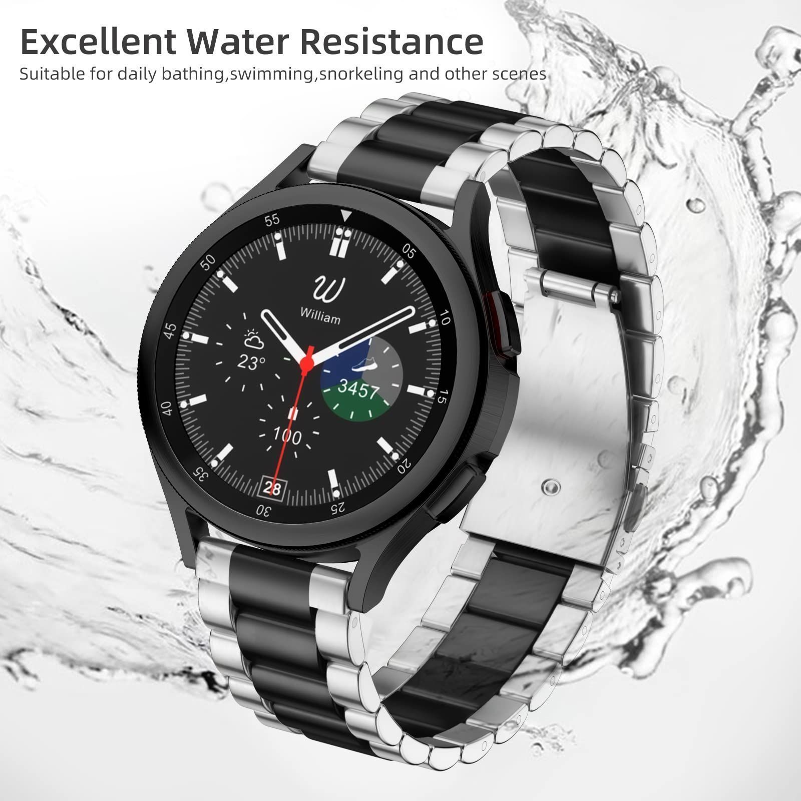 大特価】Lerobo Samsung Galaxy Watch 4 バンド/Active 2 ウォッチ