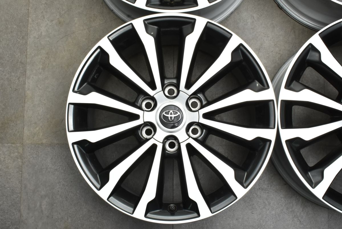 ランドクルーザー プラド TZ-Gグレード 純正19インチホイール 美品】トヨタ 150 ランドクルーザープラド TZ-G 純正 19in 7.5J +25