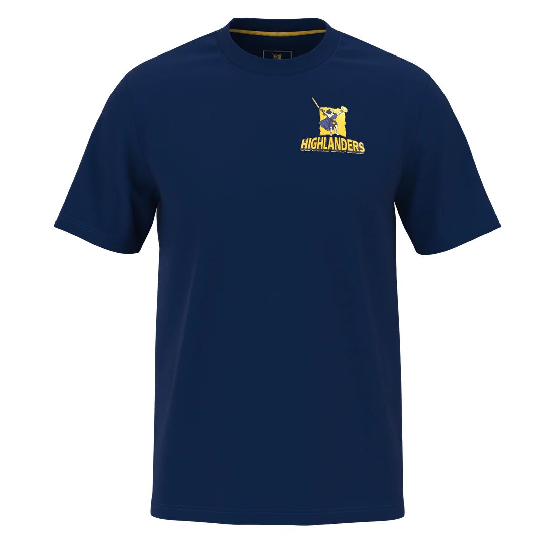 送料無料 匿名配送 ハイランダーズ 2025 Tシャツ コットン ネイビー 紺 メンズ 公式モデル