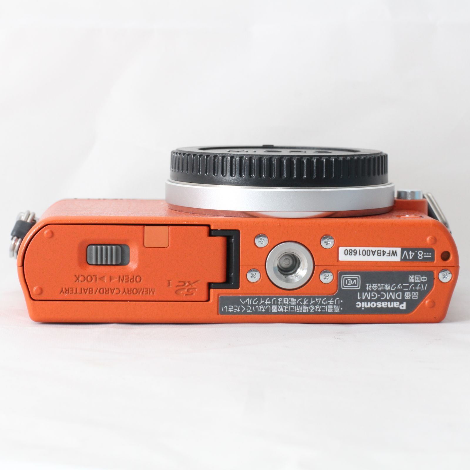 ショット数464 Panasonic デジタル一眼カメラ ルミックス LUMIX GM 1 オレンジ ボディ DMC 4224