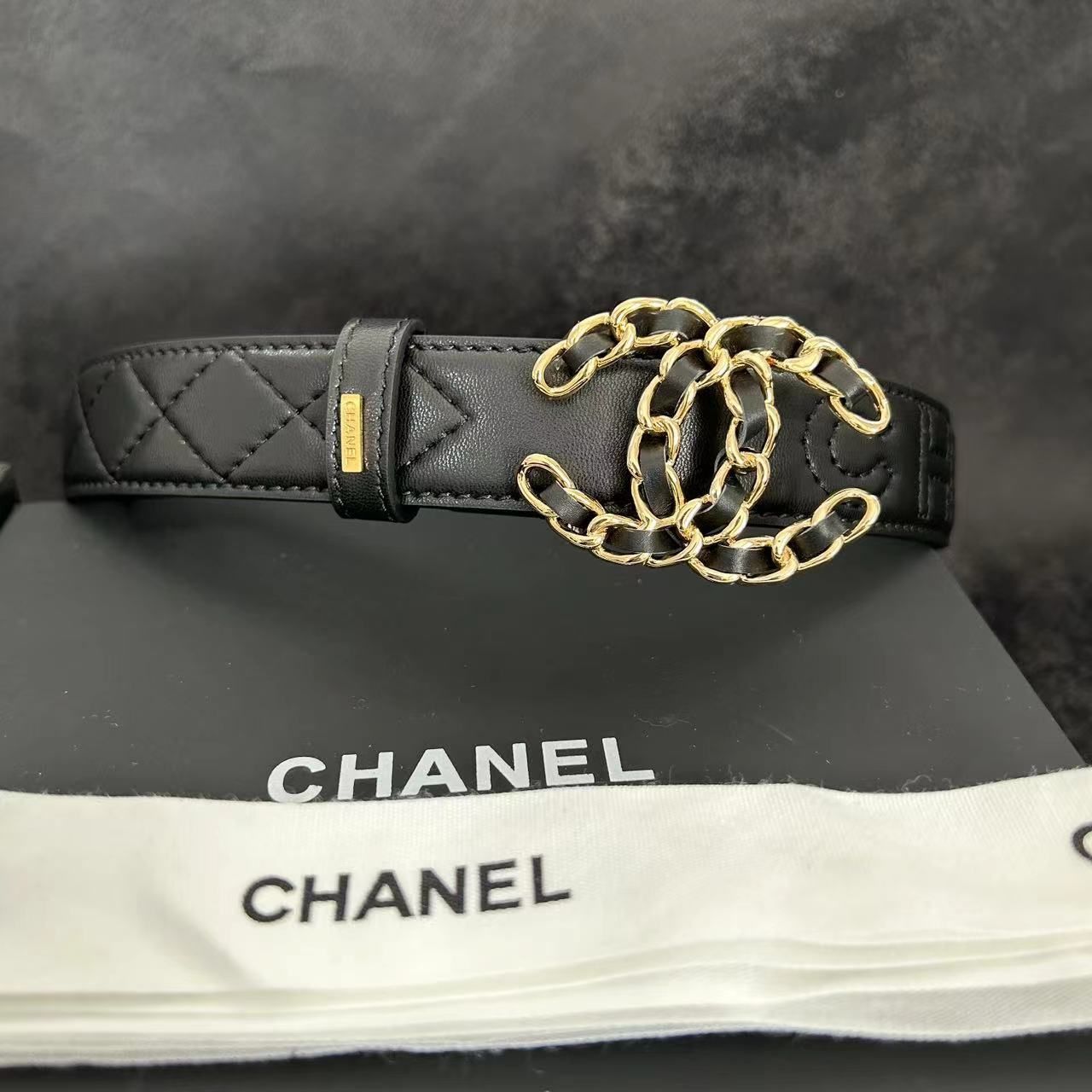 CHANEL シャネル ベルト サイズ80 - メルカリ