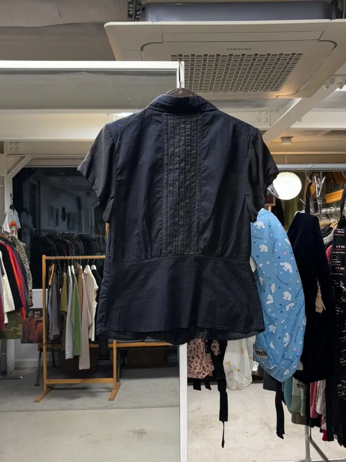 スポーツマックス ギャザード ブラウス