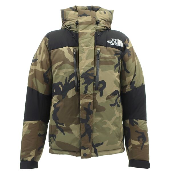 ザ・ノースフェイス THE NORTH FACE ダウンジャケット NOVELTY BALTRO LIGHT JACKET ナイロン レーヨン ダウン  フェザー カーキ L ガンメタル金具 ノベルティバルトロライトジャケット 【中古】