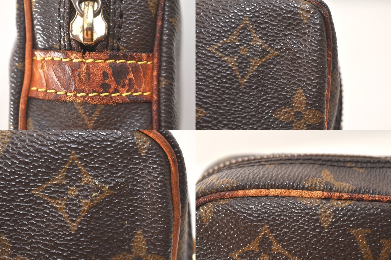 【ジャンク品】ルイ・ヴィトン ハンドバッグ モノグラム LOUIS VUITTON ルイヴィトン モノグラム マルリー バンド
