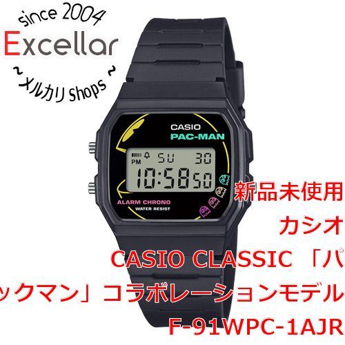 bn:4] CASIO 腕時計 CASIO CLASSIC 「パックマン」コラボレーションモデル F-91WPC-1AJR - メルカリ