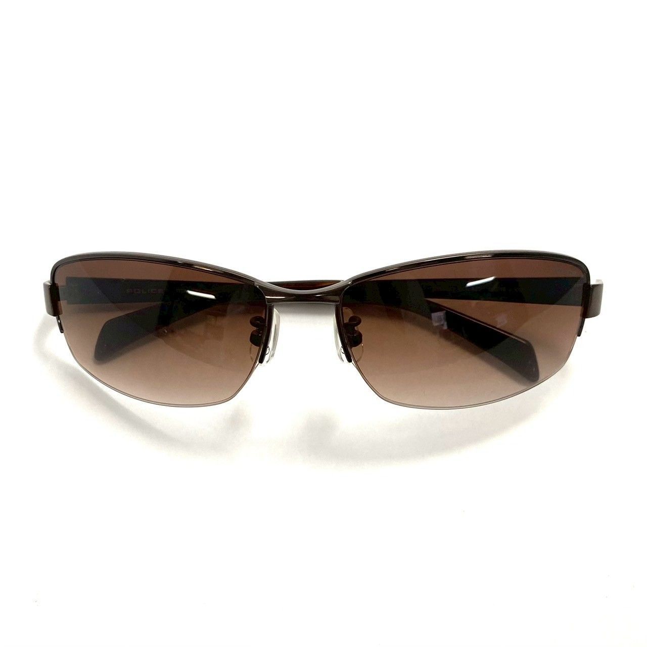 MU【POLICE】S8911J COL.A25 60□16 130 サングラス ブラウン/茶