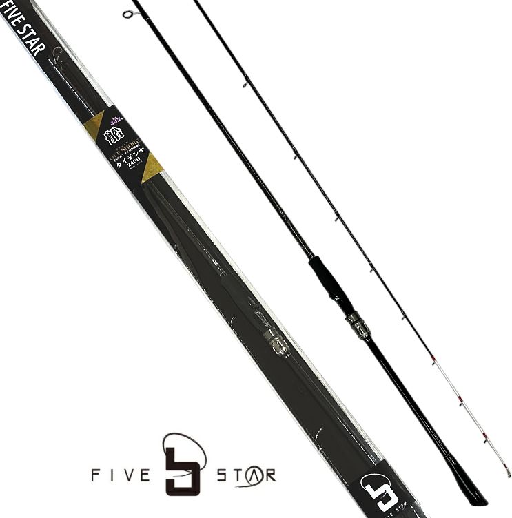 鯛テンヤ専用船竿 ファイブスター オフショア タイテンヤ 240MH スピニングモデル / ボートロッド