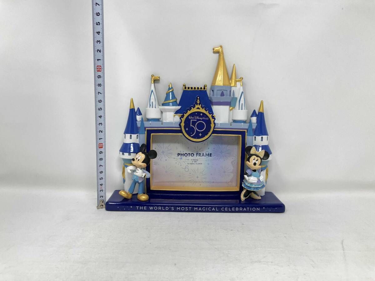 タグ付新品　ディズニーワールド WDW 50周年 フォトフレーム WaltDisneyWorld Photo Frame 50 ウォルトディズニーワールド50