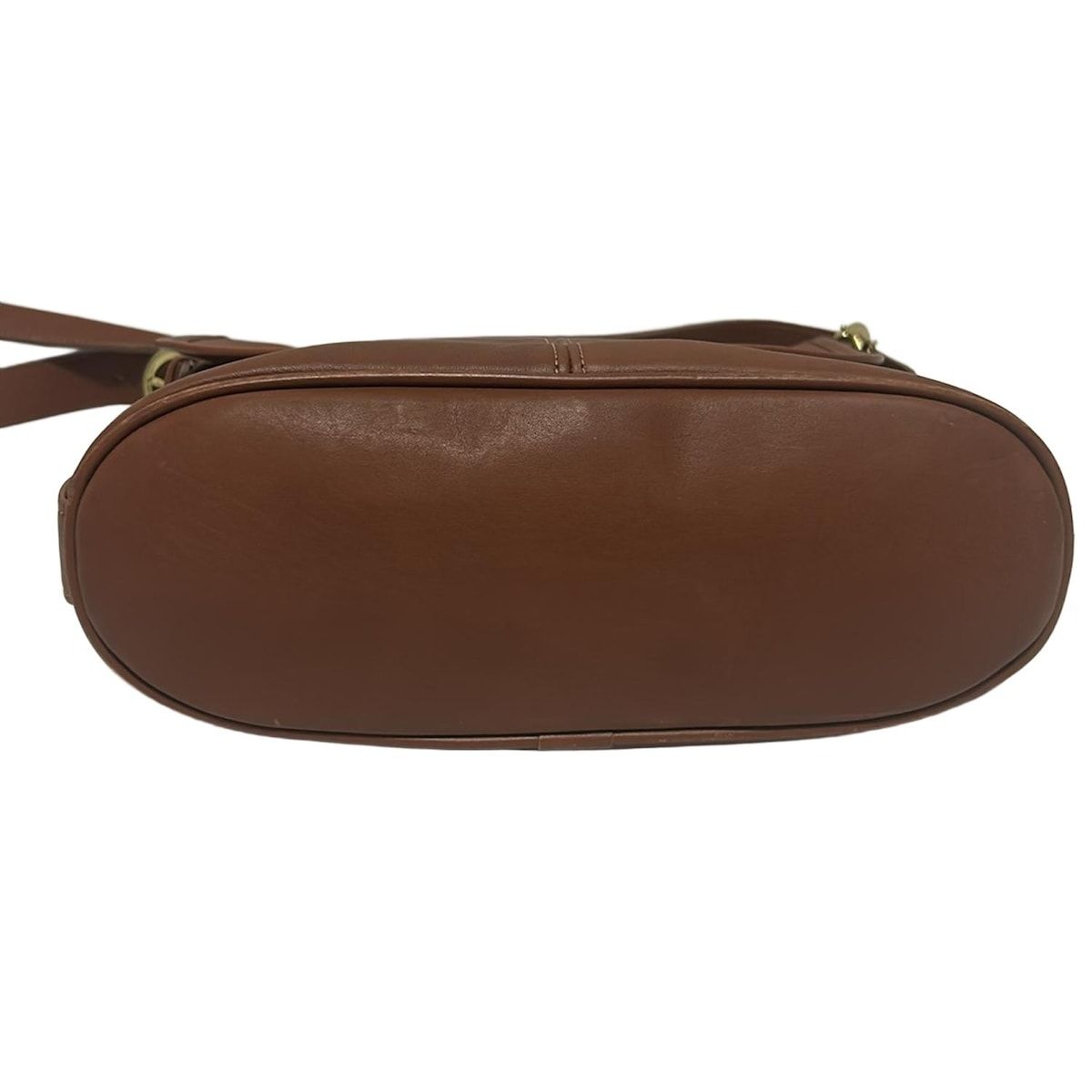 値下げ COACH コーチ ブラウンレザーショルダーバッグ COACH レザー ショルダーバッグ ブラウン USA製 | SOLD OUT