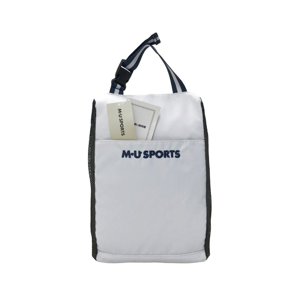 美品】MU SPORTS キャリーケース シンプル ホワイト ミエコ ウエサコ