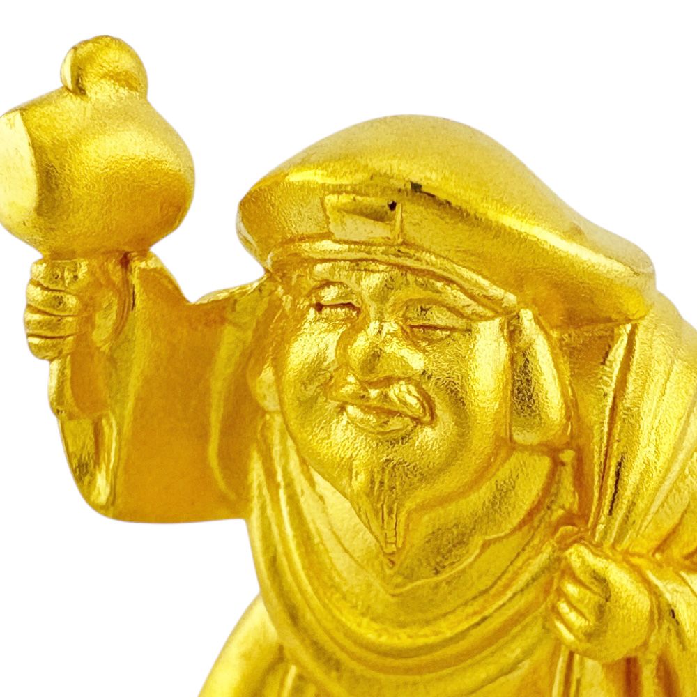 大黒天 大黒様 七福神 純金 置物 縁起物 金運 財運 商売繫盛