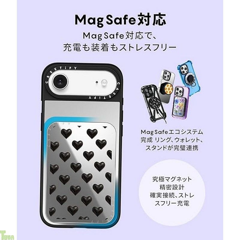 CASETiFY ミラー iPhone 17 ケース [鏡面(スマホカバー) / MagSafe対応