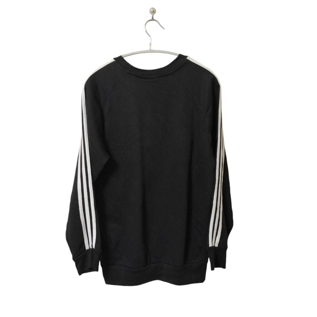 【訳あり】adidas 3 STRIPES CREW DV1555 Mサイズ 黒