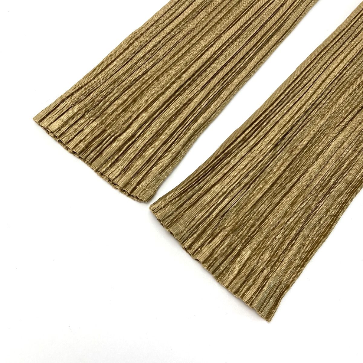 【新作】 ISSEY MIYAKE イッセイミヤケ PLEATS PLEASE 長袖カットソー PP73-JK202 サンドベージュ サイズ 3 レディース 年代物の