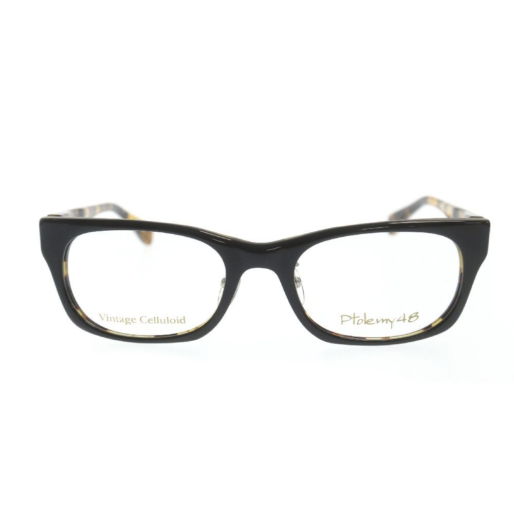 Ptolemy48 トレミーフォーエイト ×POKER FACE PT-008×ポーカーフェイス クリアレンズ サングラス メガネ オレンジフレーム