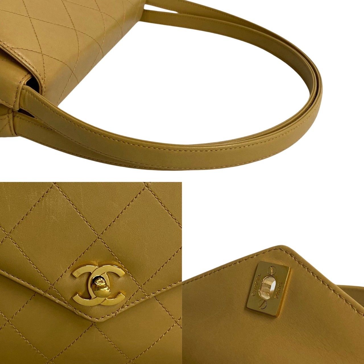 極美品 シール有 5番台 CHANEL シャネル ターンロック マトラッセ