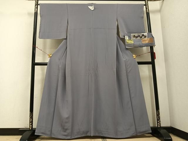 平和屋着物 上質な色無地 けんろう草木染 薄色 丹後ちりめん 正絹 AABC1730ph