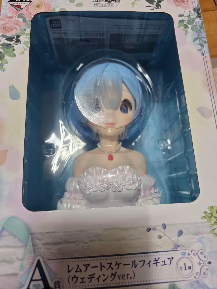 バンダイ エキドナ レム 花嫁ver アートスケール フィギュア