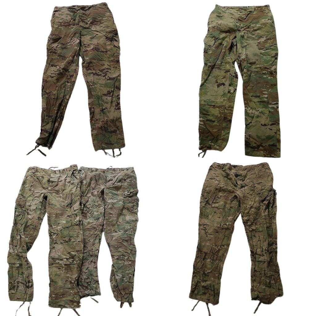 古着卸 まとめ売り フィールドパンツ マルチカム 米軍実物 ミリタリー 5枚セット (メンズ ) 2018年製 U.S.ARMY コンバット MT9547