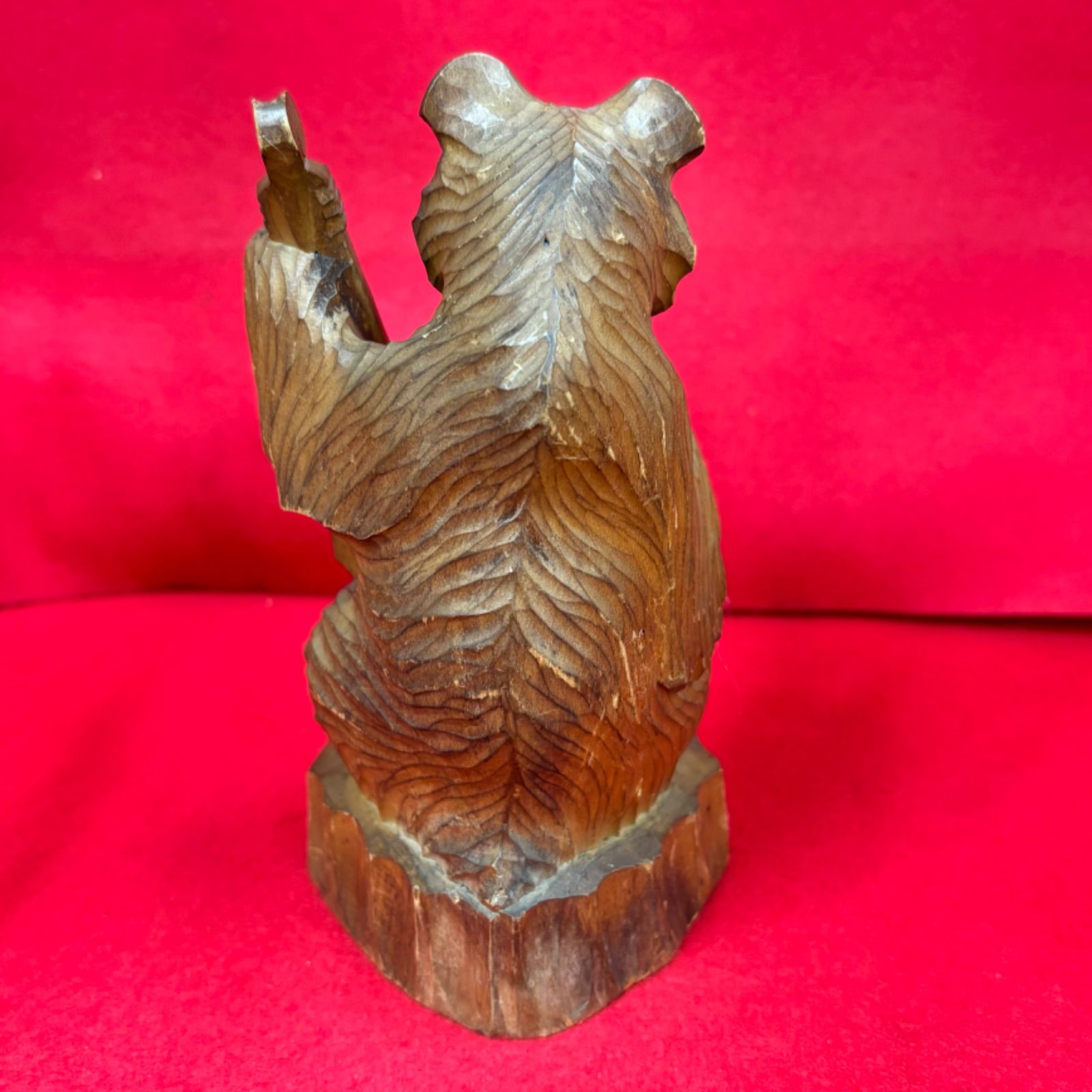 ヴィンテージ　木彫り熊　農民美術　八雲　北海道　熊面　熊の置物　壁掛け　一刀彫 ヴィンテージ 木彫り熊 農民美術 八雲 北海道 熊面 熊の置物 壁掛け