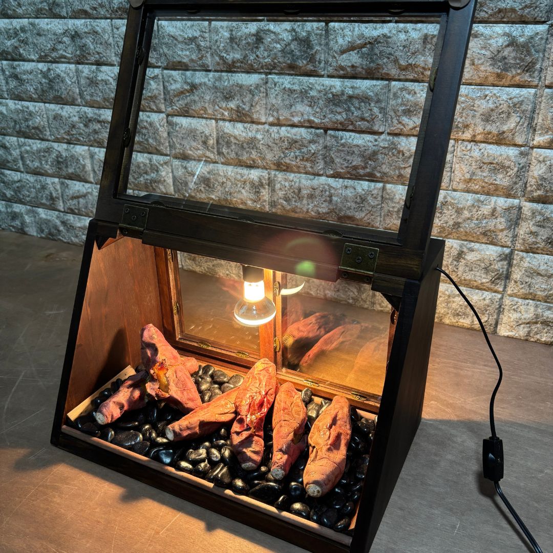 保温ショーケース 焼き芋ショーケース