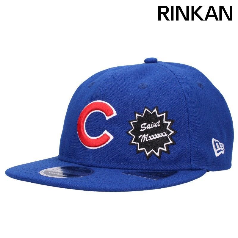 セントマイケル ×ニューエラ New Era SM-HR8-0000-C47 ロゴワッペン刺繍帽子 メンズ