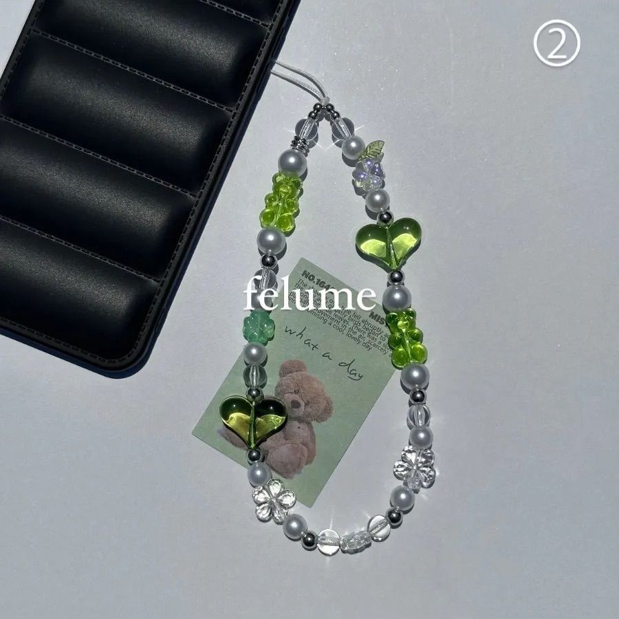 ジュエリーストラップ4個セット 水引ストラップ・キーフック 四つ網 細め【女性におすすめ】 : 創業100