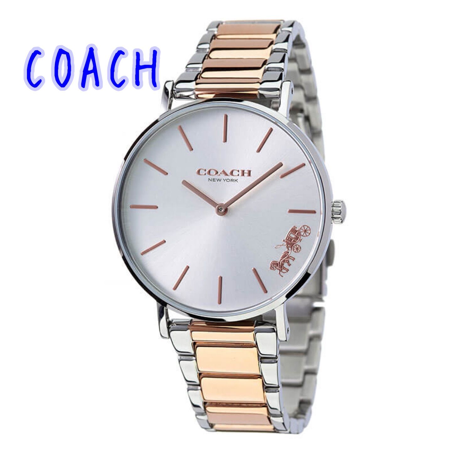 最終値下げ 新品 COACH コーチ 腕時計 レディース - メルカリ
