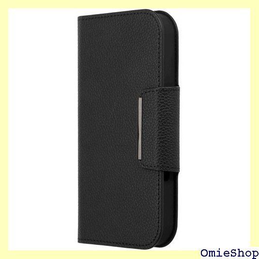 ドコモ純正 iPhone 16 pro用 スマホケース レザーフリップ ブラック 収納 マグネットベルト 1606