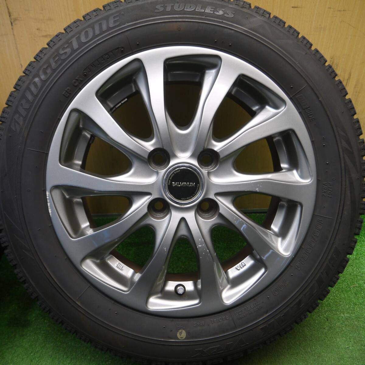 4本価格☆スタッドレス 165/65R14 ブリヂストン ブリザック VRX 