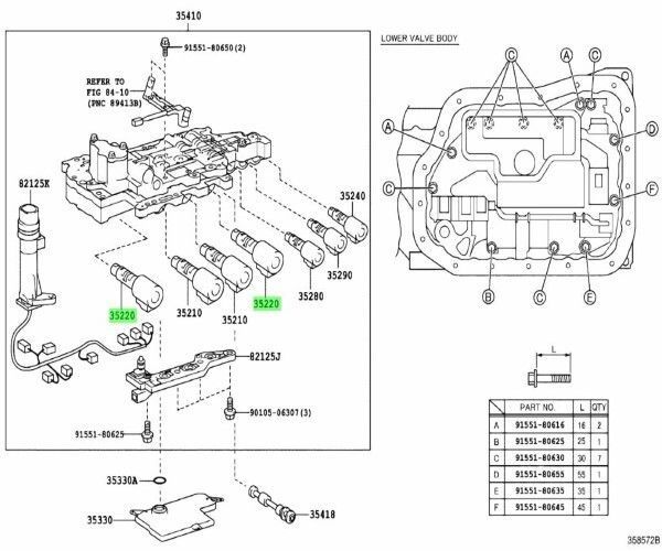 トヨタ 純正 マークX ジオ クラッチ コントロールソレノイド NO.2 SOLENOID Clutch Control 35220-33040 TOYOTA LEXUS Genuine JDM
